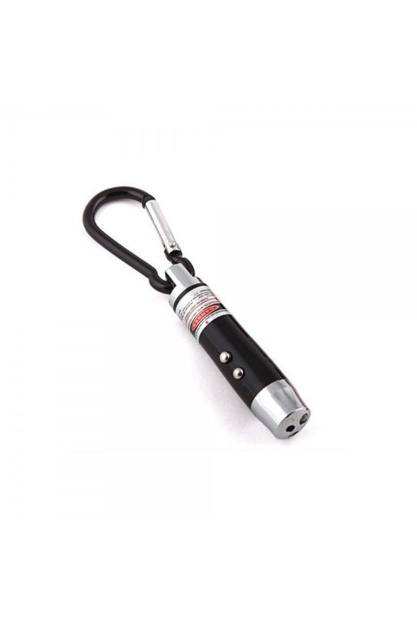 El Feneri Anahtarlık Işıklı Anahtarlık 3 Fonksyonlu Lazer Led Fener
