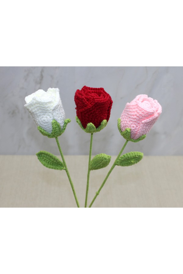 El Örgüsü Tekli Gül