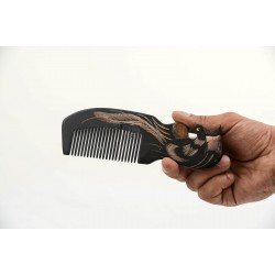 El Oyması Tavus Kuşlu Kemik Tarak