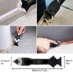 Fayans Derz Silikon Kazıyıcı Sıyırıcı Uygulayıcı Aparat 3 ü 1 Arada Fayans Derz Silikon Kazıyıcı Sıyırıcı Uygulayıcı Aparat 3 ü 1 Arada