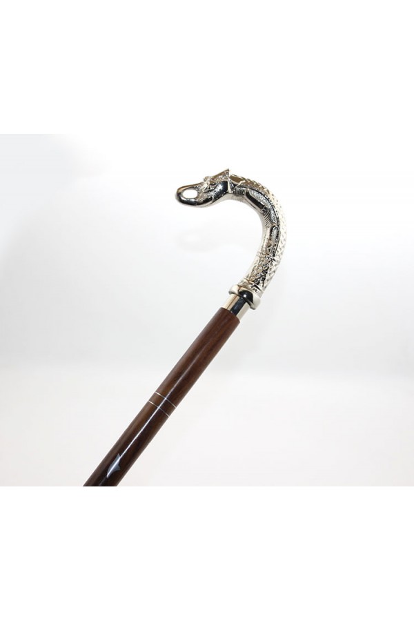 Fil Başlıklı Pirinç Baston