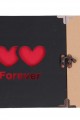 Forever Albüm Kilitli Kalp Modeli Resim Çerçeveli Hediyelik