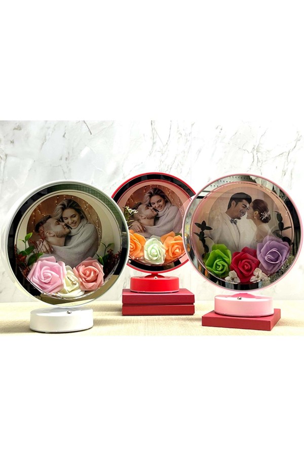 Fotoğraf Alanlı Ledli Çerceve