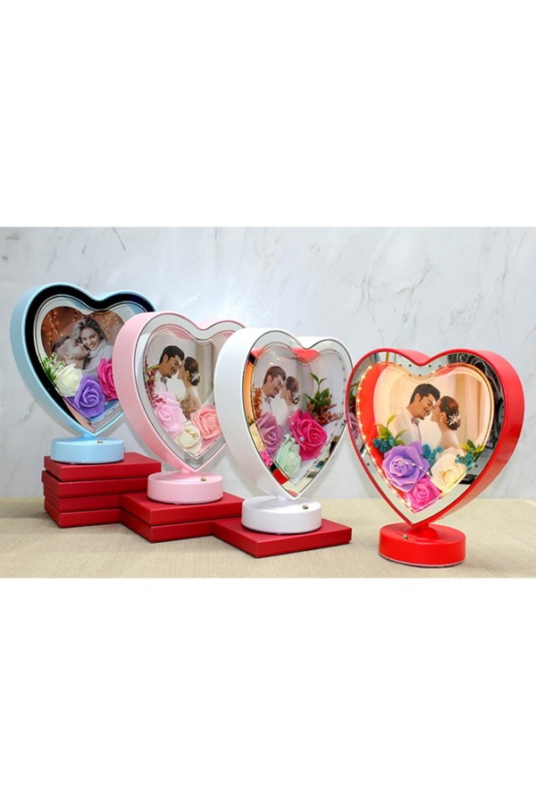 Fotoğraf Alanlı Ledli Çerceve