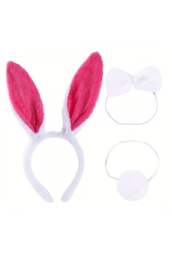 Fuşya Tavşan Kostüm Seti Kız Çocuk – Tütü Etekli 4 Parça Fuşya Tavşan Kostüm Seti Kız Çocuk – Tütü Etekli 4 Parça