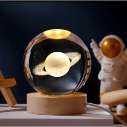 Galaksi Renk Değiştiren Işıklı Cam Küre 8cm Galaksi Renk Değiştiren Işıklı Cam Küre 8cm