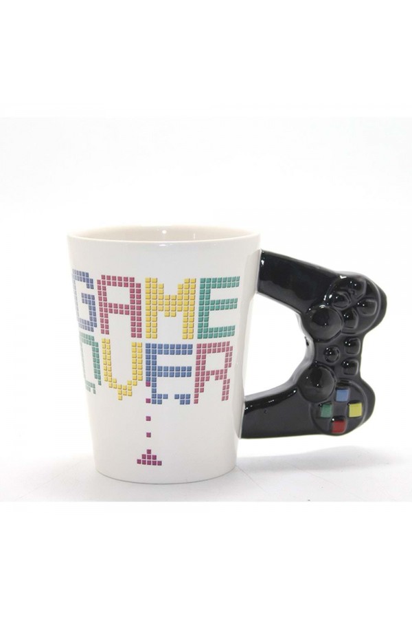 Game Over Porselen Kupa Bardak