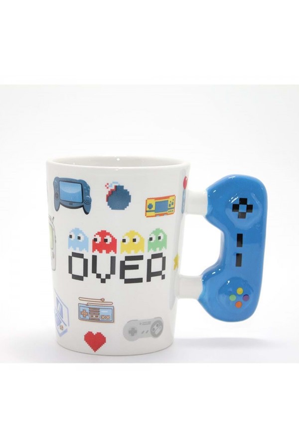 Game Over Porselen Kupa Bardak Alk1101 Dekoratif Hediyelik