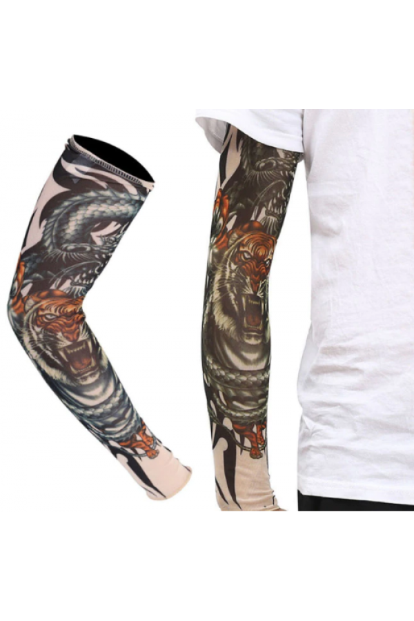 Giyilebilir Kol Dövmesi Çorap Dövme 3D Baskılı Kol Bacak Dövme 2 Adet Model 3 Giyilebilir Kol Dövmesi Çorap Dövme 3D Baskılı Kol Bacak Dövme 2 Adet Model 3