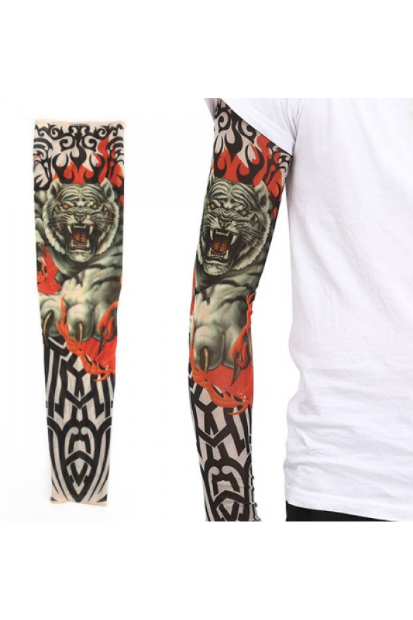 Giyilebilir Kol Dövmesi Çorap Dövme 3D Baskılı Kol Bacak Dövme 2 Adet Model 8 Giyilebilir Kol Dövmesi Çorap Dövme 3D Baskılı Kol Bacak Dövme 2 Adet Model 8