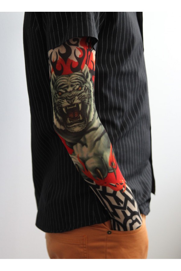 Giyilebilir Kol Dövmesi Çorap Dövme 3D Baskılı Kol Bacak Dövme 2 Adet Model 8 Giyilebilir Kol Dövmesi Çorap Dövme 3D Baskılı Kol Bacak Dövme 2 Adet Model 8