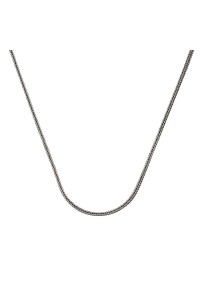 ​Gümüş 2 mm Tilki Kuyruğu 55 Cm Zincir