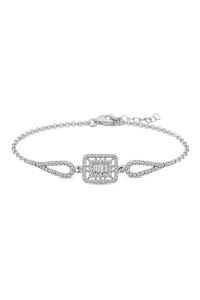 925 Ayar Gümüş Baget Taşlı Bileklik