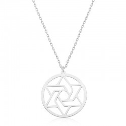 925 Ayar Gümüş Çember Kadın Gümüş Kolye