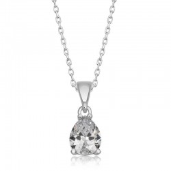 925 Ayar Gümüş Damla Zirkon Taşlı Kadın Gümüş Kolye 925 Ayar Gümüş Damla Zirkon Taşlı Kadın Gümüş Kolye