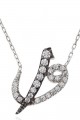 ​Gümüş Elif Vav Kadın Kolye