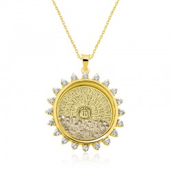 925 Ayar Gümüş Esmaül Hüsna Bayan Gümüş Kolye