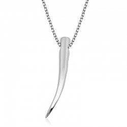 925 Ayar Gümüş Fil Dişi Gümüş Kolye