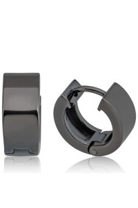 Gümüş Halka Erkek Küpe