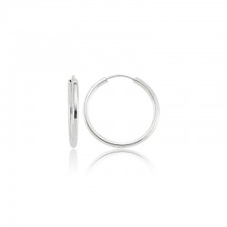 925 Ayar Gümüş Halka Küpe 925 Ayar Gümüş Halka Küpe