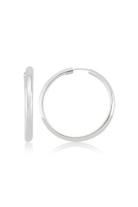 925 Ayar Gümüş Halka Küpe