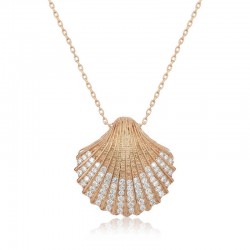 Gümüş İstiridye Kolye