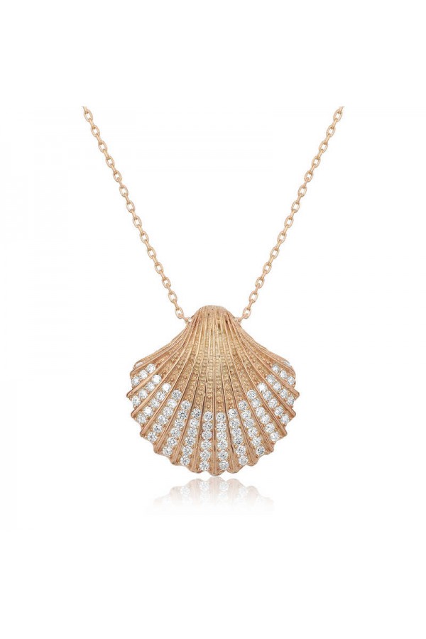 Gümüş İstiridye Kolye