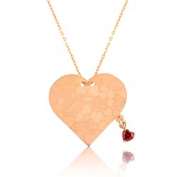 925 Ayar Gümüş Kalpli Aşk Sözleri Kadın Gümüş Kolye 925 Ayar Gümüş Kalpli Aşk Sözleri Kadın Gümüş Kolye