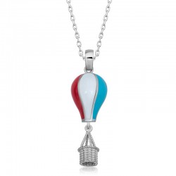 925 Ayar Gümüş Kapadokya Balon Kadın Gümüş Kolye