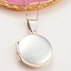 925 Ayar Gümüş Kapaklı Madalyon Kadın Kolye 925 Ayar Gümüş Kapaklı Madalyon Kadın Kolye