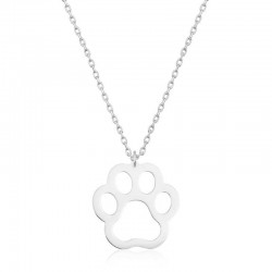 925 Ayar Gümüş Köpek Patisi Kadın Gümüş Kolye