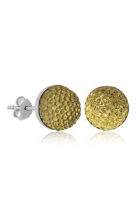 925 Ayar Gümüş Kristal Çivili Kadın Küpe