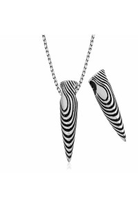 925 Ayar Gümüş Kurşun Gümüş Kolye