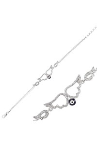 925 Ayar Gümüş Melek Kanadı Bileklik