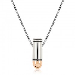 ​925 Ayar Gümüş Mermi Gümüş Kolye