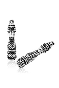 925 Ayar Gümüş Minare Desenli Tesbih İmamesi 925 Ayar Gümüş Minare Desenli Tesbih İmamesi