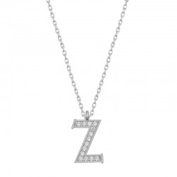 925 Ayar Gümüş Z Harfi Kadın Gümüş Kolye 925 Ayar Gümüş Z Harfi Kadın Gümüş Kolye