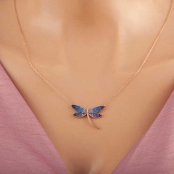 Gümüş Rose Yusufçuk Kadın Kolye Gümüş Rose Yusufçuk Kadın Kolye