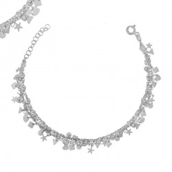 925 Ayar Gümüş Şans Bileklik 925 Ayar Gümüş Şans Bileklik