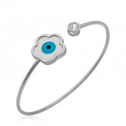 925 Ayar Gümüş Sedef Taşlı Çiçek Bileklik 925 Ayar Gümüş Sedef Taşlı Çiçek Bileklik