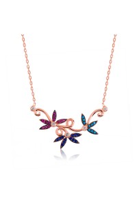 925 Ayar Gümüş Sevgi Dalı Kadın Gümüş Kolye