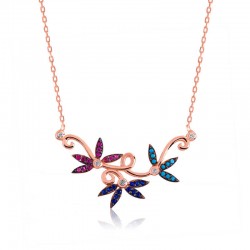 925 Ayar Gümüş Sevgi Dalı Kadın Gümüş Kolye 925 Ayar Gümüş Sevgi Dalı Kadın Gümüş Kolye