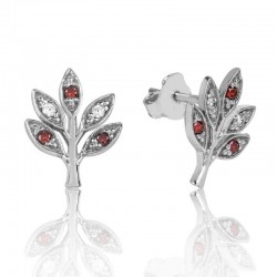 925 Ayar Gümüş Sevgi Dalı Çivili Küpe 925 Ayar Gümüş Sevgi Dalı Çivili Küpe