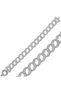 925 Ayar Gümüş Taşlı Gurmet Bileklik