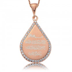 925 Ayar Gümüş Taşlı Nazar Duası Kadın Gümüş Kolye 925 Ayar Gümüş Taşlı Nazar Duası Kadın Gümüş Kolye