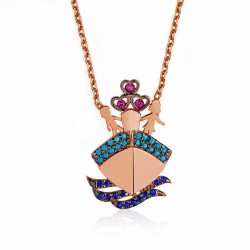 925 Ayar Gümüş Titanik Kadın Gümüş Kolye 925 Ayar Gümüş Titanik Kadın Gümüş Kolye