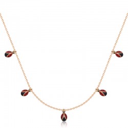 925 Ayar Gümüş Uğur Böceği Şans Kadın Gümüş Kolye 925 Ayar Gümüş Uğur Böceği Şans Kadın Gümüş Kolye