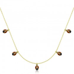 925 Ayar Gümüş Uğur Böceği Şans Kadın Gümüş Kolye 925 Ayar Gümüş Uğur Böceği Şans Kadın Gümüş Kolye