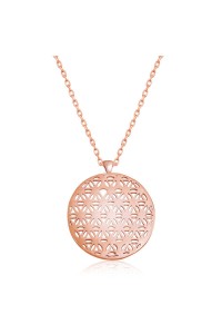 925 Ayar Gümüş Yaşam Çiçeği Gümüş Kolye 925 Ayar Gümüş Yaşam Çiçeği Gümüş Kolye