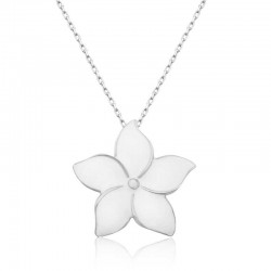 925 Ayar Gümüş Yasemin Çiçeği Kadın Gümüş Kolye 925 Ayar Gümüş Yasemin Çiçeği Kadın Gümüş Kolye